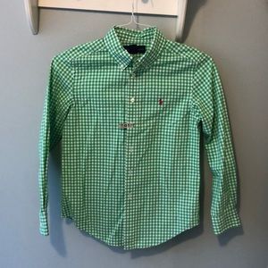 Boys Ralph Lauren dress shirt - Size M 10/12